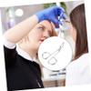 Beavorty 3pcs Stainless Steel Eyebrow Scissors Tweezer for Women Facial Hair Trimmer Nose Hair Clip view 3