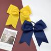 30PCS 8" Large Gold Cheer Bows Hair Bows Ponytail Holder Handmade for Girls Teens Softball Cheerleader Sports (Gold) view 3