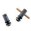 5SETS SOLID BRASS FRONT REAR BINDING POST OXIDE BLACK COPPER CONTACT SCREW US STANDARD 8-32 THREAD TATTOO MACHINE REPLACEMENT PARTS (BPMOB-02) view 1