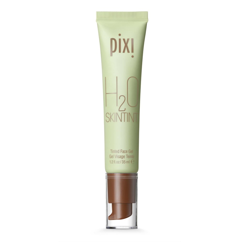Pixi H2O SkinTint | Tinted Gel Moisturizer | Lightweight, Hydrating & Water-Resistant | Evens Tone & Reduces Redness | Espresso | 1.2 fl oz/35 ml