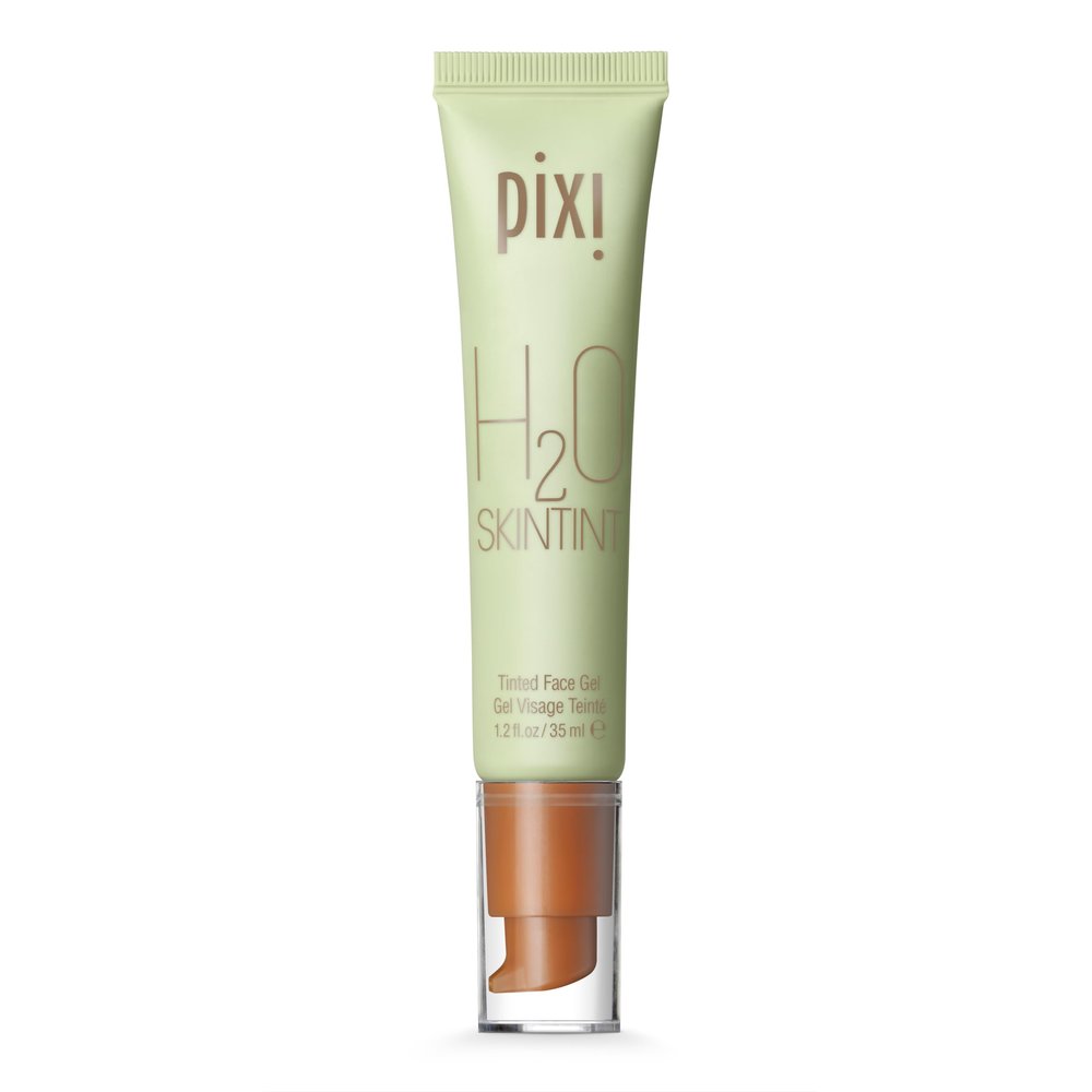 Pixi H2O SkinTint | Tinted Gel Moisturizer | Lightweight, Hydrating & Water-Resistant | Evens Tone & Reduces Redness | Cinnamon | 1.2 fl oz/35 ml