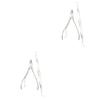 Beaupretty 4pcs Stainless Steel Nail Clippers Cuticle Remover Manicure Scissors Plier Dead Skin Removal Tool File Rasp view 1