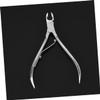 Beaupretty 4pcs Stainless Steel Nail Clippers Cuticle Remover Manicure Scissors Plier Dead Skin Removal Tool File Rasp view 2
