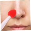 6pcs Facial Cleansing Brush Silicone Cleaning Brush Facial Tools Hand Tool Silicone Lip Brush Facial Cleaning Brush Facial Exfoliating Brush Nose Cleaner Scrubber Face view 3