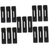Abaodam 15pcs Lazy Hair Bun Maker Headband Easy Hair Accessories for Buns Chignons and French for Daily Wear Sports and Special Occasions view 1