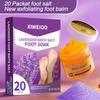 XIWEIOO Foot Soak salt with Tea Tree Oil - Moisturize, Reduce Foot Odor, & Soothe Aching Feet Foot cream spa bath massager Epsom Salt foot pedicure kit at home spa exfoliante healthycare view 3
