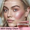 FOCALLURE 3 PCS Liquid Contour Stick,Moisturizing Highlighter,Blush and Bronzer,Silky Cream Contouring Pen with Soft Cushion Applicator,Long Lasting Face Illuminator Makeup,Daisy Chain view 2