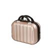 14inch Suitcase Mini Luggage Small Cosmetic Bag Can Hang Luggage Trolley Portable Storage Box Carry on Luggage (Champagne) view 1
