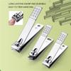 Manicure Set Black Stainless Steel Nail Clippers Cuticle Nipper Pedicure Care Tool Grooming Kit,16PCS view 4