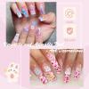 Nail Stickers for Kids, 3D Nail Art Charms, 70 PCS Flatback Resin Charms, Nail Decorations Supplies- Cute, Kawaii, Trendy Design(Pouty face) view 3