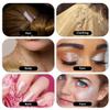 Hair and Body Glitter Spray, Holographic Glitter Highlighter Powder, Face Body Clothes Shiny Glitter, Loose Shimmer Hairspray Festival Rave Prom Accessories, 10g (01# Gold) view 4