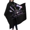 Custom Barber Cape Hairdresser Cape, Add Your Photo Text Logo Personalized Barber Salon Cape for Men, Customized Hair Cutting Cape for Home Salon Barbershop view 2