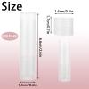 Acrux7 200PCS Lip Balm Tubes with Caps, Clear Lip Balm Tubes Empty Lip Balm Tubes Empty Bulk for DIY Lipstick Homemade 3/16 Oz (5.5 ml) view 2