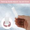 Acrux7 200PCS Lip Balm Tubes with Caps, Clear Lip Balm Tubes Empty Lip Balm Tubes Empty Bulk for DIY Lipstick Homemade 3/16 Oz (5.5 ml) view 4