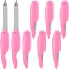 8pcs Folding Nail File Trim Nail File Small Nail Files Nail Files Bulk Nails Polishing Tools Nail File for Thick Toenails Nail Trimming Files Nail Art Supplies Nail Buffer view 1