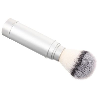 Beavorty Travel Beard Brush for Men Portable Shaving Brush for Facial Cleansing Lightweight and for Home and Travel Use Versatile Grooming Tool