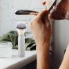 Beavorty Travel Beard Brush for Men Portable Shaving Brush for Facial Cleansing Lightweight and for Home and Travel Use Versatile Grooming Tool view 2