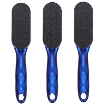 Beavorty 3pcs Foot File Pedicure Tool Dead Skin Remover for Feet Handheld Exfoliating File for Home Salon Use Ergonomic Design for Easy Gripping Compact for All Ages