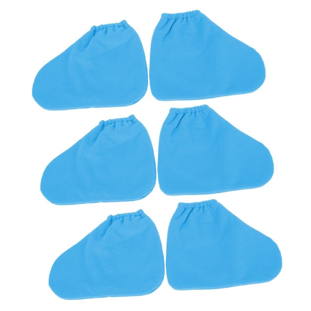 FOMIYES 3pairs Wax Therapy Foot Covers Paraffin Wax Foot Wraps for Skin Care for Home and Salon Use Heat Preservation Effect