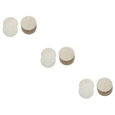 FOMIYES 54pcs Loofah Cleaning Piece Makeup Remover Pads Lightweight Quick Dry Multi-Purpose for Travel Daily Life