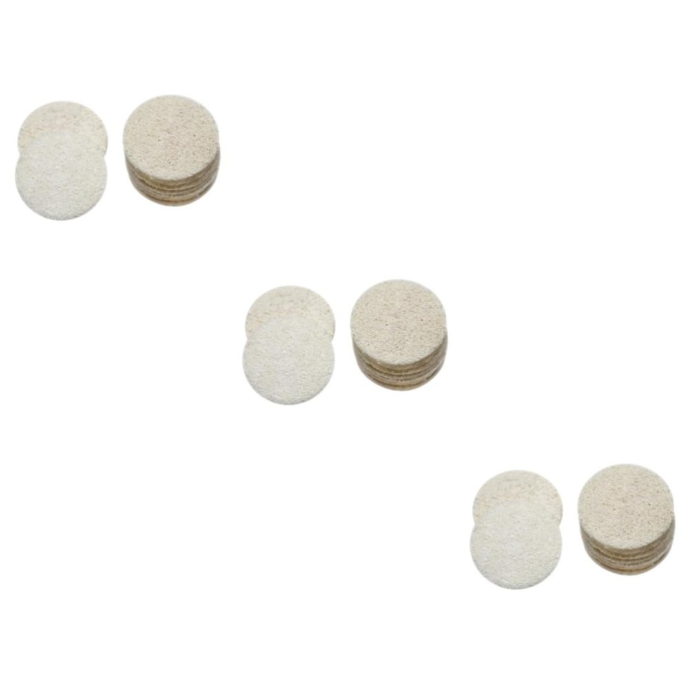 FOMIYES 54pcs Loofah Cleaning Piece Makeup Remover Pads Lightweight Quick Dry Multi-Purpose for Travel Daily Life