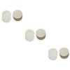 FOMIYES 54pcs Loofah Cleaning Piece Makeup Remover Pads Lightweight Quick Dry Multi-Purpose for Travel Daily Life view 1