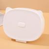 Alipis Makeup Organizer Box with Mirror Cute Cat Ear Design Portable Jewelry Storage for Hair Accessories Necklaces Earrings Material for Travel Desktop Use view 4