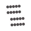 FOMIYES 20pcs Luxurious Makeup Pads Reusable Makeup Remover Facial Cleansing Sponges Soft Cleaning for Women view 1