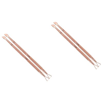 Beaupretty 4pcs Professional Nail Drill Cuticle Bit Tool Loop Pusher for Nail Art Cleaning Tools for Gel Polish Removal Cuticle Care