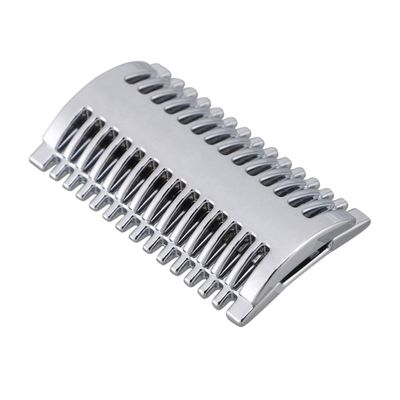 Outanaya Zinc Alloy Manual Shaving Safety Replacement Comb Metal Shaving Tool for Precision Grooming Compatible with Standard Handles