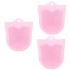 Beaupretty 3pcs Facial Cleansing Brush Silicone Face Scrubber for Gentle Exfoliation and Deep Cleansing Ergonomic Design Lightweight Portable for All Skin Types Beauty Tool for Travel view 1
