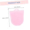 Beaupretty 3pcs Facial Cleansing Brush Silicone Face Scrubber for Gentle Exfoliation and Deep Cleansing Ergonomic Design Lightweight Portable for All Skin Types Beauty Tool for Travel view 2