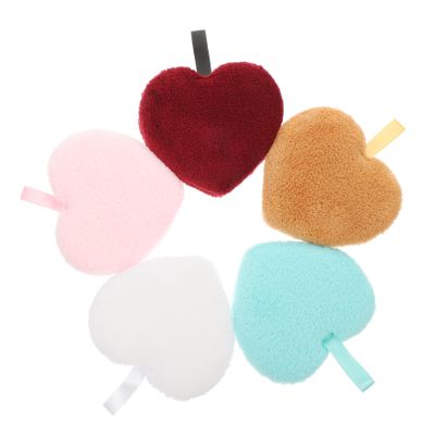 Beaupretty 5pcs Reusable Face Cleansing Puff Easy Makeup Removal and Skin Cleaning Tool Mixed Colors for and Comfortable Massage