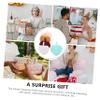 Beaupretty 5pcs Reusable Face Cleansing Puff Easy Makeup Removal and Skin Cleaning Tool Mixed Colors for and Comfortable Massage view 4