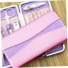 Beavorty 12pcs Stainless Steel Manicure Set for Men and Women Nail Trimmer Cuticle Clippers Scissors and Tweezers Portable Storage Case for Home and view 3