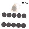 Beavorty 20pcs Bamboo Makeup Removal Pads Cleaning Sponges Reusable Cleansing Soft Makeup Pads Powder Puff view 3