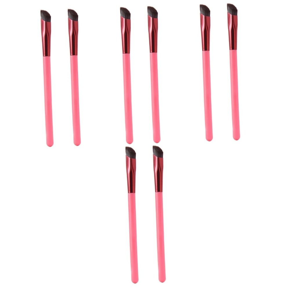 Beavorty 8pcs Professional Makeup Brush Angled Brush for Makeup Paint Cosmetic Make up for