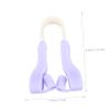 Beavorty 2pcs Nose Clip Silicone Nose up Device for Straightening Lifting Pain Beauty Tool for Reading Tv and Sleeping Soft Elegant view 2