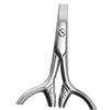 Healifty 2sets Portable Beard Scissors and Beauty Scissors for Precise Grooming Includes Pu Cover and Round Design for Home Salon and Barber Use view 2