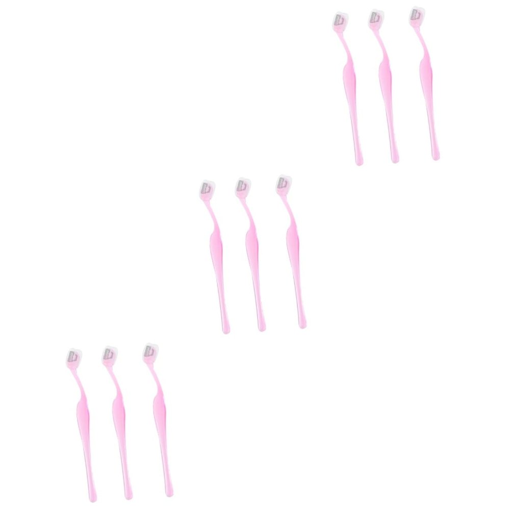 LALAFINA 3sets Elegant Eyebrow Razor Brow Shaver Facial Eyebrow Razor Trimmer 3pcs*3 Random Color
