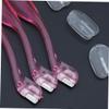 LALAFINA 3sets Elegant Eyebrow Razor Brow Shaver Facial Eyebrow Razor Trimmer 3pcs*3 Random Color view 3