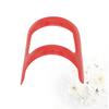 Healifty 6pcs Professional Beard Shaping Ruler Durable Plastic Goatee Styling Tool for Precise Beard Outlining and Grooming Compact Travel Design for Men view 3