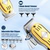 SUNNOW Hair Clippers Professional Cordless for Men, Beard Trimmer Hair Trimmer Electric Foil Shavers Razor Kit, Rechargeable Hair Cut Machines Men's Beard Grooming Kit for Home, Barber view 2
