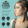 BASE LABORATORIES Piercing Aftercare Hypochlorous Acid Spray PRO - 8 OZ | Ear Piercing Cleaner | Saline Solution Piercing Aftercare - Saline Spray for Piercings, Bumps & Keloids | Ear, Nose, Belly view 3