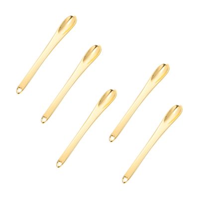 FRCOLOR 25pcs Mini Cosmetic Spatulas for Eye Cream and Face Cream Makeup Spoons for Clean Application Practical and Stylish Design for Travel Home Use