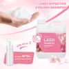 ACTROL Eyelash Extension Cleanser Cherry Blossom 2L Natural Lash Extension Shampoo Professional Eyelid Foaming Cleanser Paraben & Sulfate Free Non-lrritating with Salon and Home Care view 2