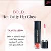 Bold by RacquelJ - Matte Liquid Lipstick & Lip Gloss Set, 2 Long Lasting Colors, Cruelty Free (Hot Catty + Peppa Steppa, 2) view 3
