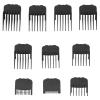 10 Pieces Transparent Number Hair Clipper Guide Comb for Home Hair Clipper Guide Comb view 1