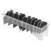 10 Pieces Transparent Number Hair Clipper Guide Comb for Home Hair Clipper Guide Comb view 2