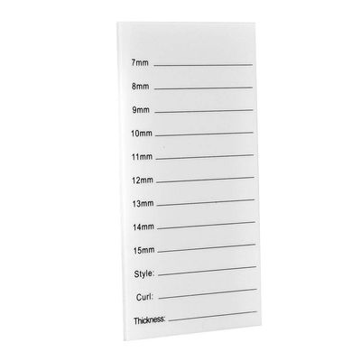 Acrylic Eyelash Lash Tile Grafting Holder False Eyelash Tray Pallet Eyelash Extension Tool for False Eyelash Grafting Pallet Eyelash Extension Tool
